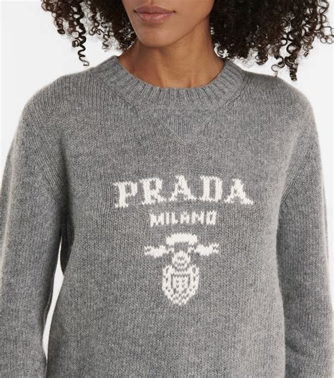 Prada Grey Wool Re